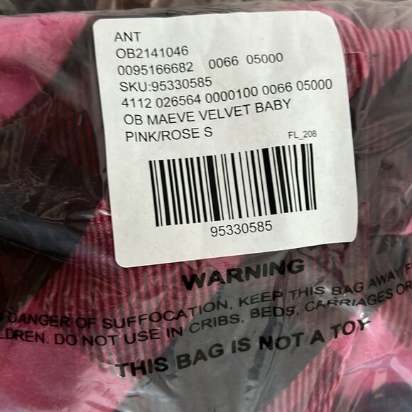 NWT ANTHROPOLOGIE MAEVE velvet babydoll top pink plaid S - Picture 6 of 9